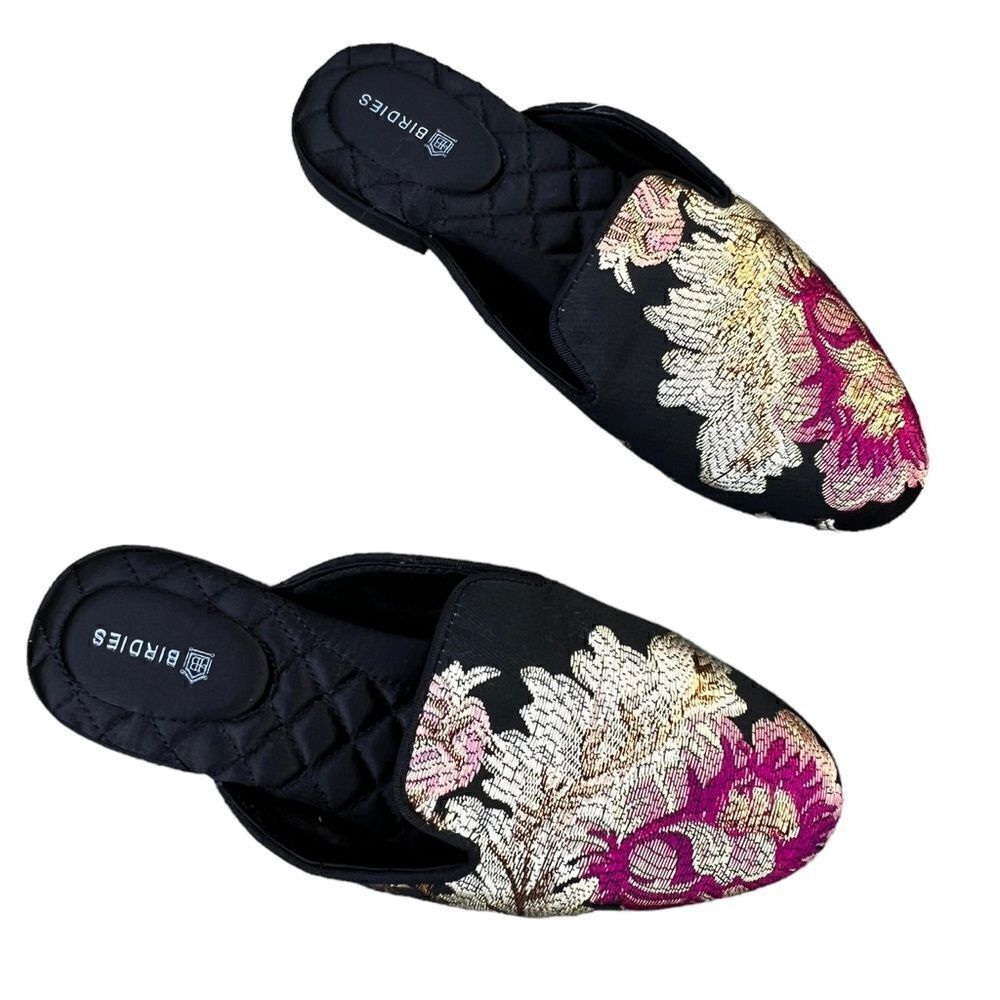 Birdies Phoebe Mule Jacquard Brocade size 5‎